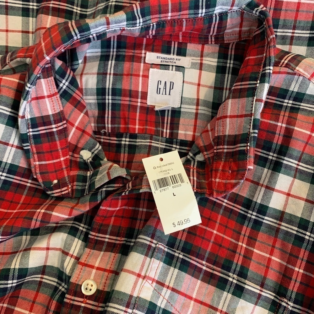 Gap Men’s Flannel Shirt - Picture 9 of 9